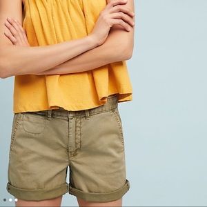 Brand new Anthropologie chino shorts